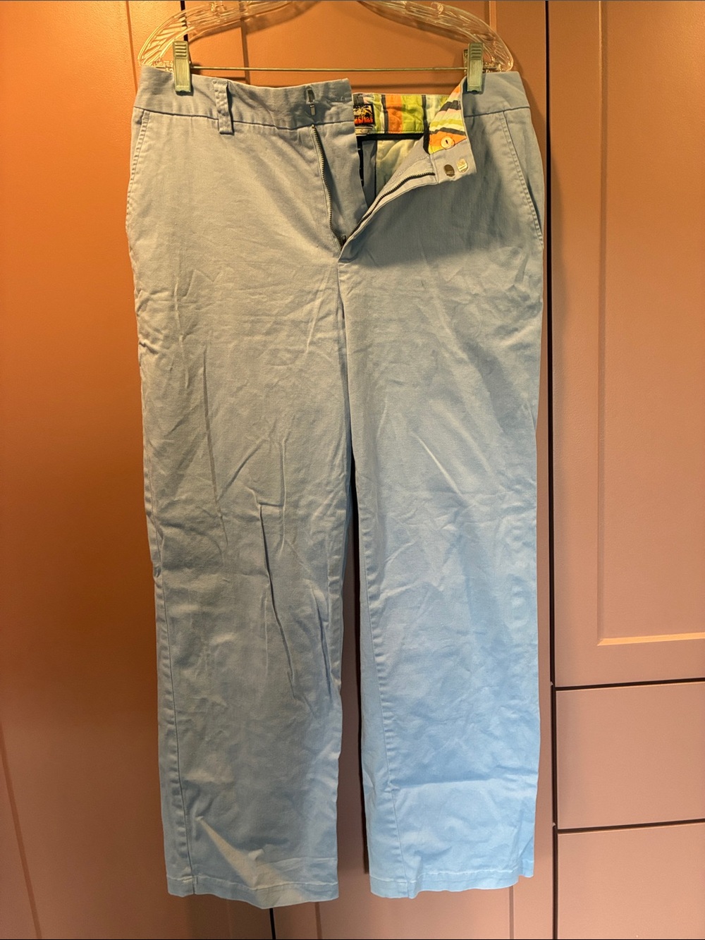 Lavender Chino Pants - Classic Straight Fit
